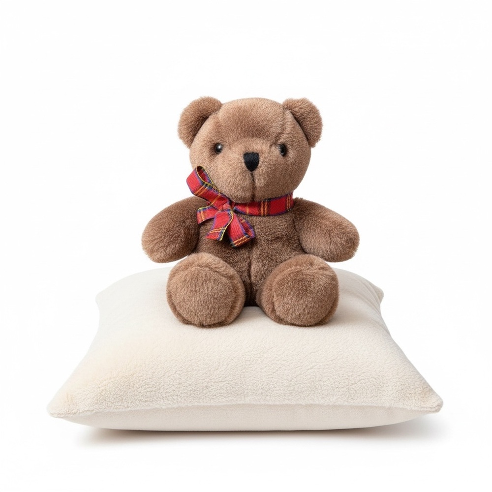 Vintage 1993 Brown Bon Ton Bear Small Retired Plushie